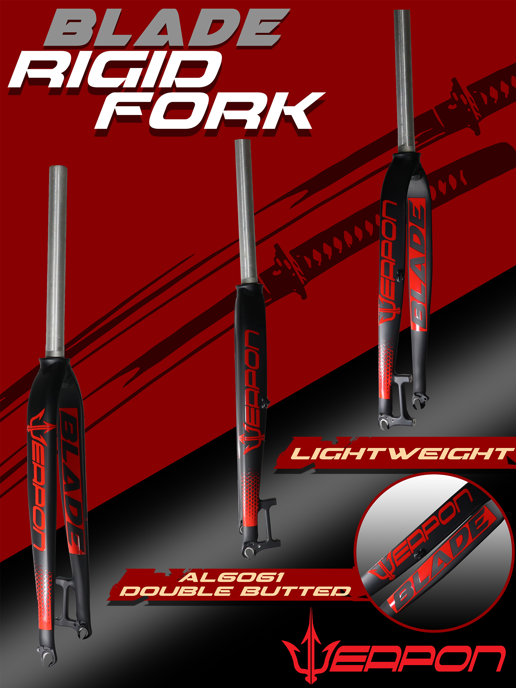 weapon revenge rigid fork