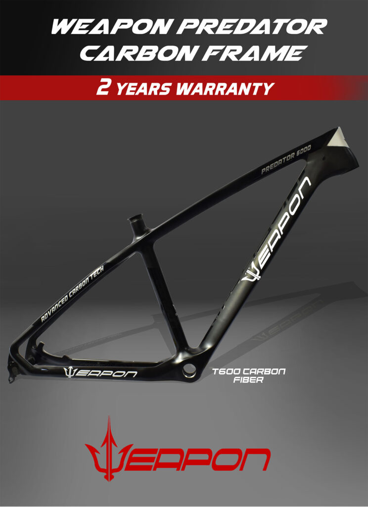 weapon carbon frame