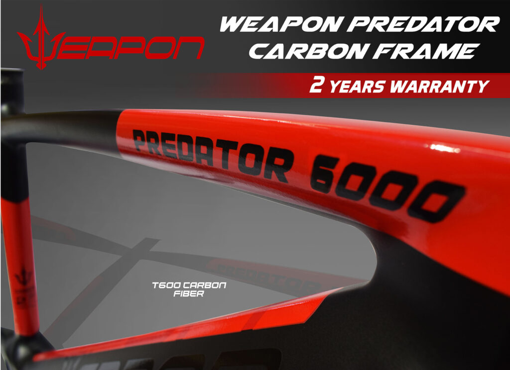 weapon carbon frame