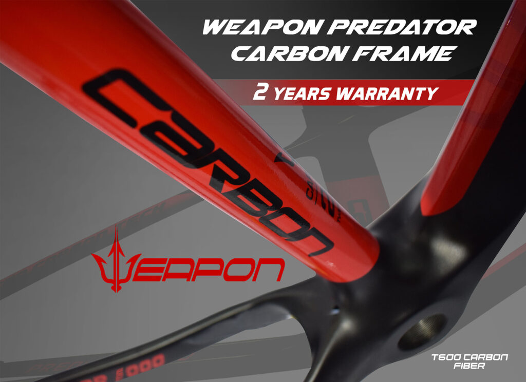 weapon carbon frame