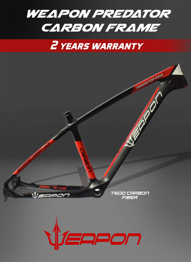 Weapon predator carbon frame deals price