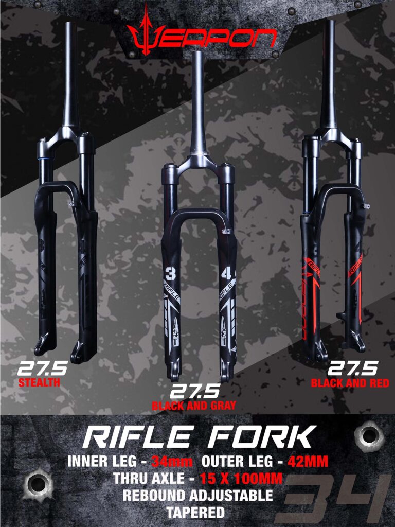 Rifle Fork 160mm 27.5 Weapon Bike