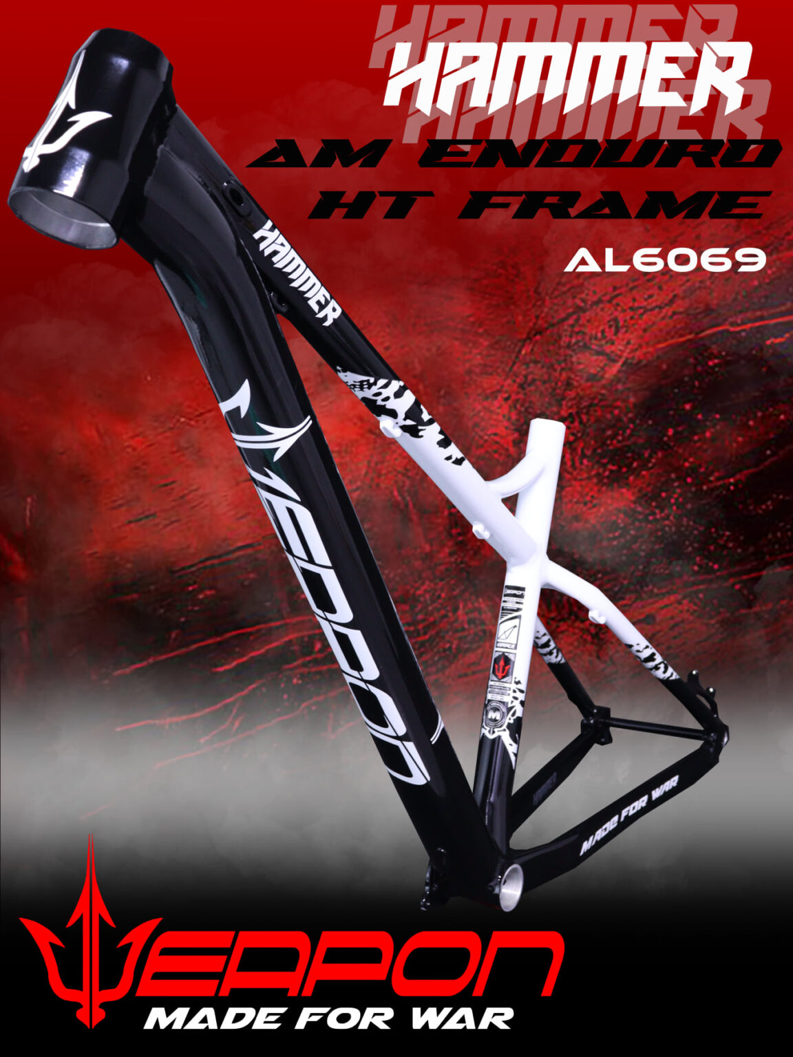hammerite motorcycle frame
